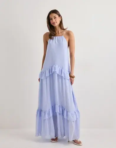 Vero Moda Vero Moda - Blå - Vmmackenzie Sl Halter Dress Exp