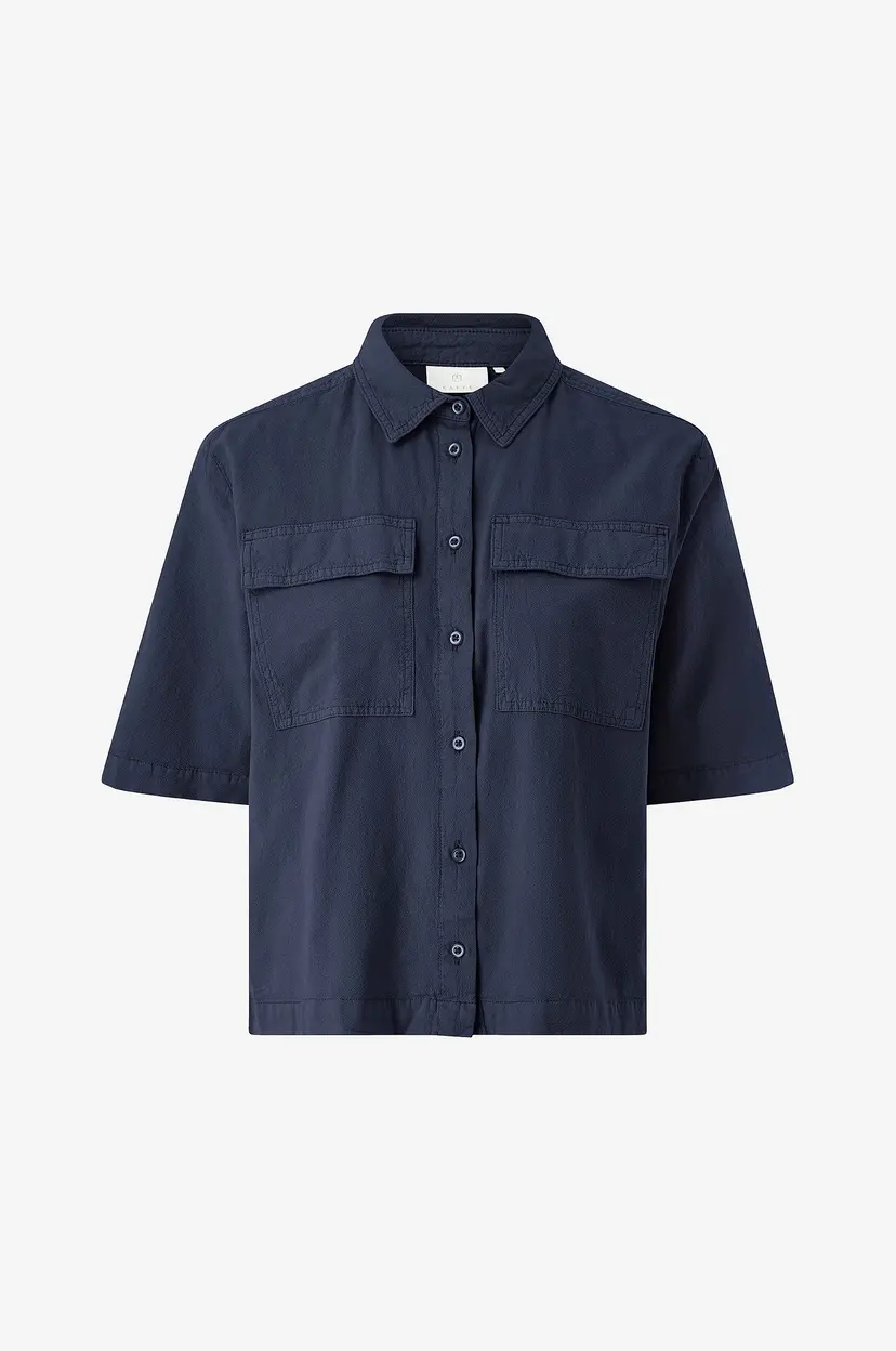 Kaffe Skjorte kaNaya Liah Shirt - Blå