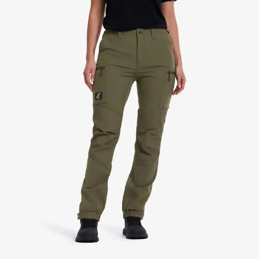 RevolutionRace Nordwand Stretch High-waist Pants Dame Grape Leaf