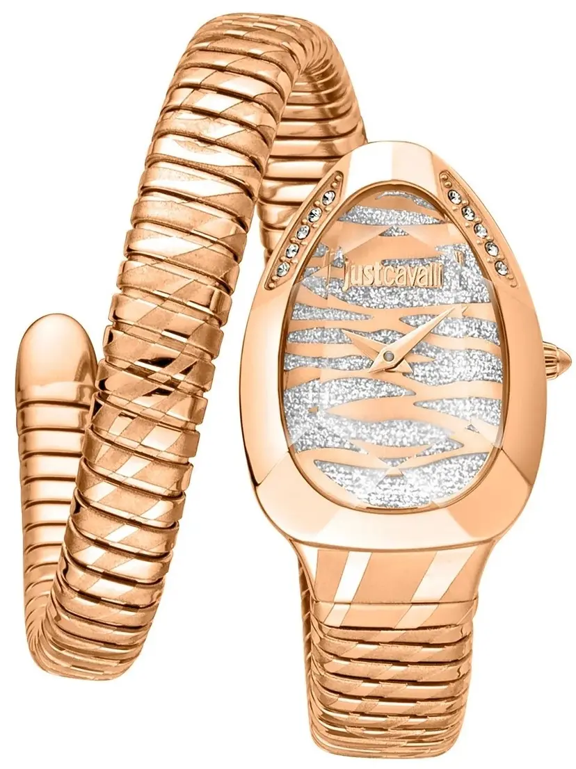 Just Cavalli Just Cavalli Dameklokke JC1L225M0055 Signature Snake Glam Evo 8 Solo