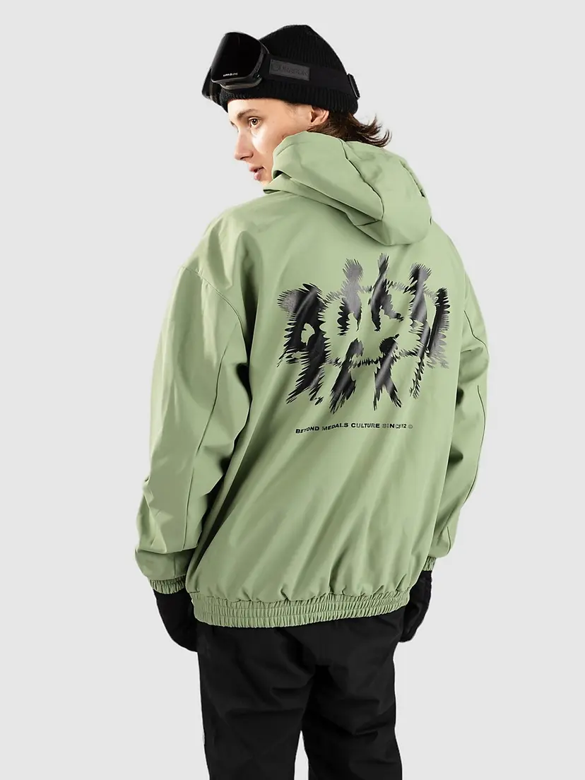 Beyond Medals Beyond Medals Softshell Shred Hoodie grønn