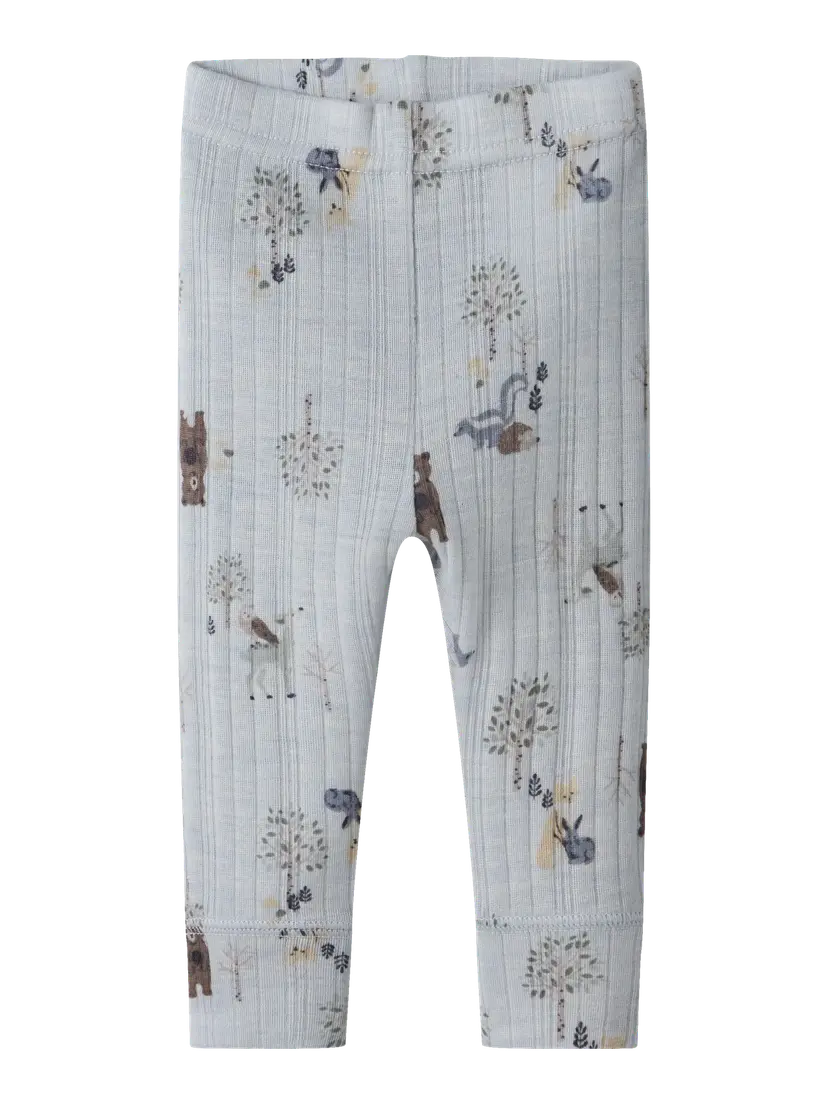 NAME IT Ulllongs "WANG" Baby Arctic Ice Skogsdyr