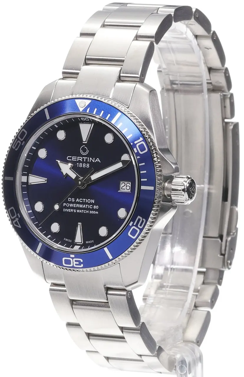 Certina Certina Herreklokke C032.807.11.041.00 DS Action Blå/Stål Ø38 mm