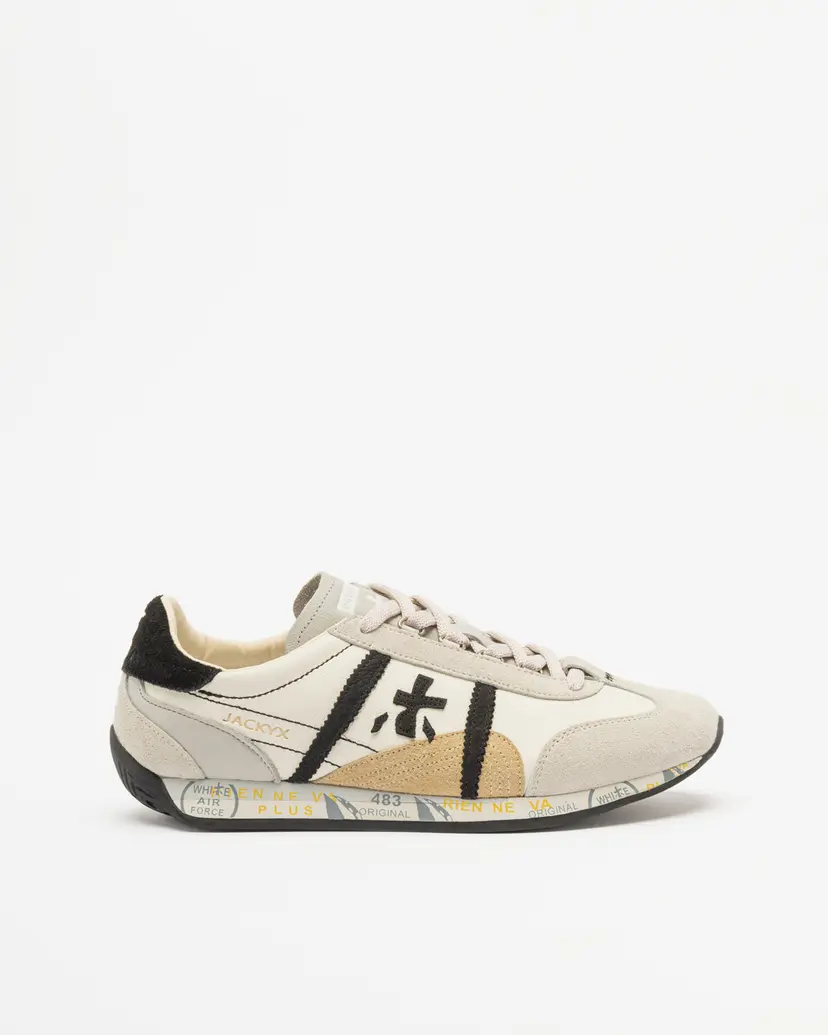 Premiata Premiata JACKYX 8222 Beige Sneakers