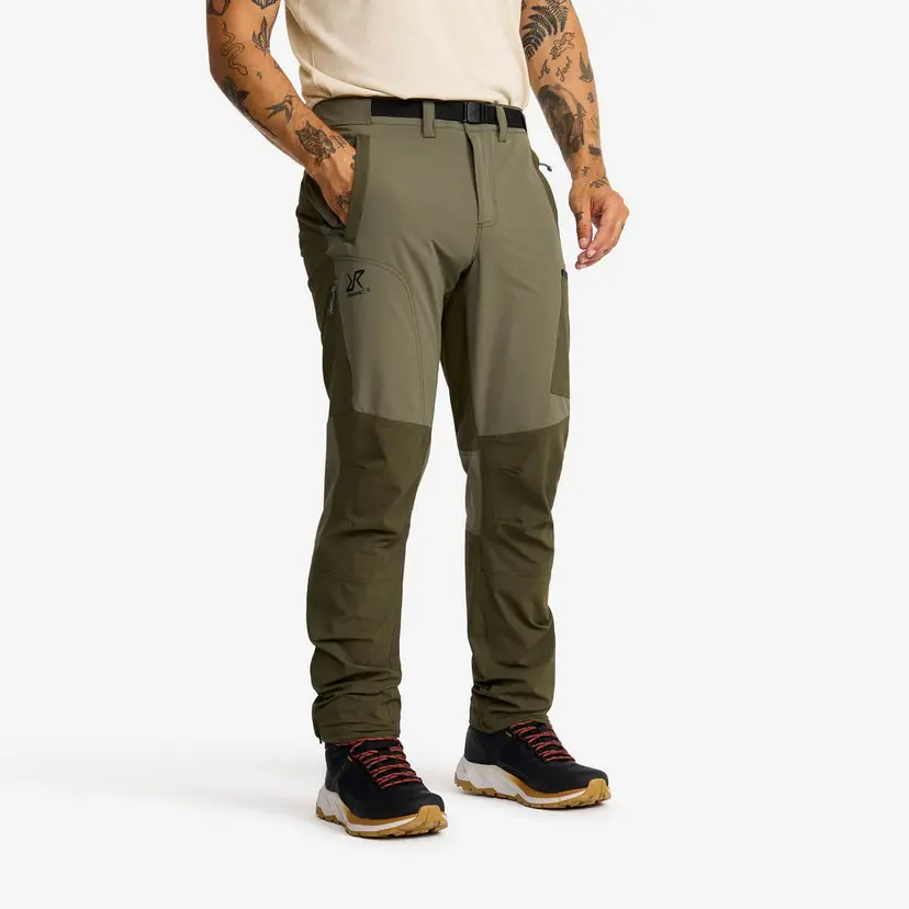 RevolutionRace Elevate Pro Hiking Pants Herre Grape Leaf/Forest Night