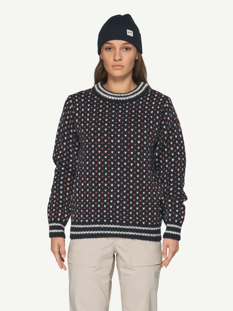 Devold Devold - Nordsjø Two-tone Ullgenser - Large - Blå