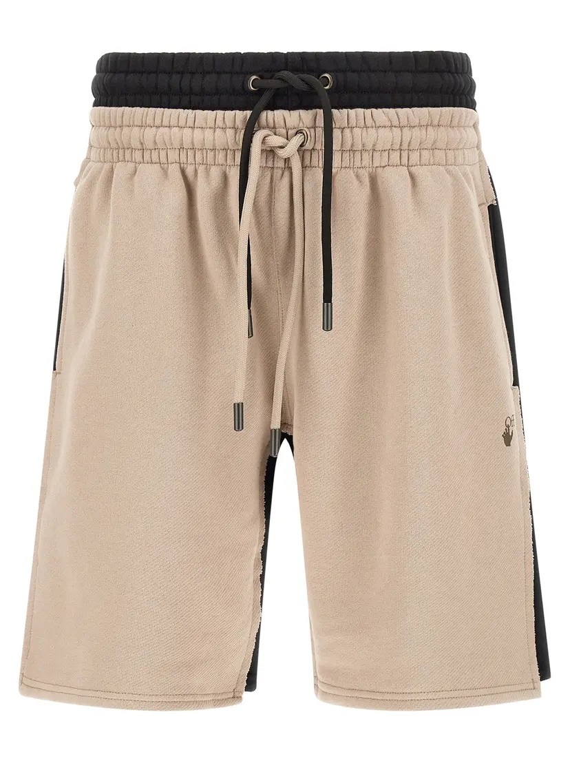 Off White Off-White Shorts – Beige