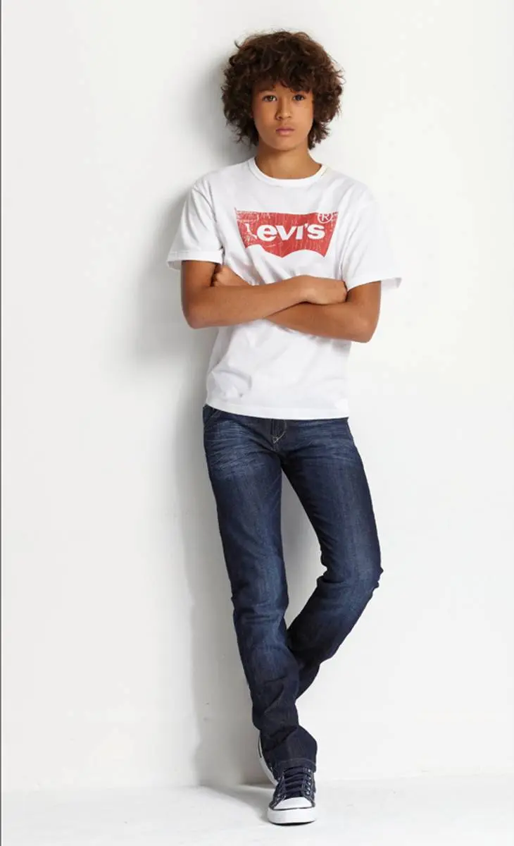 Levi's Hvit Levis Nos T-skjorte (6)