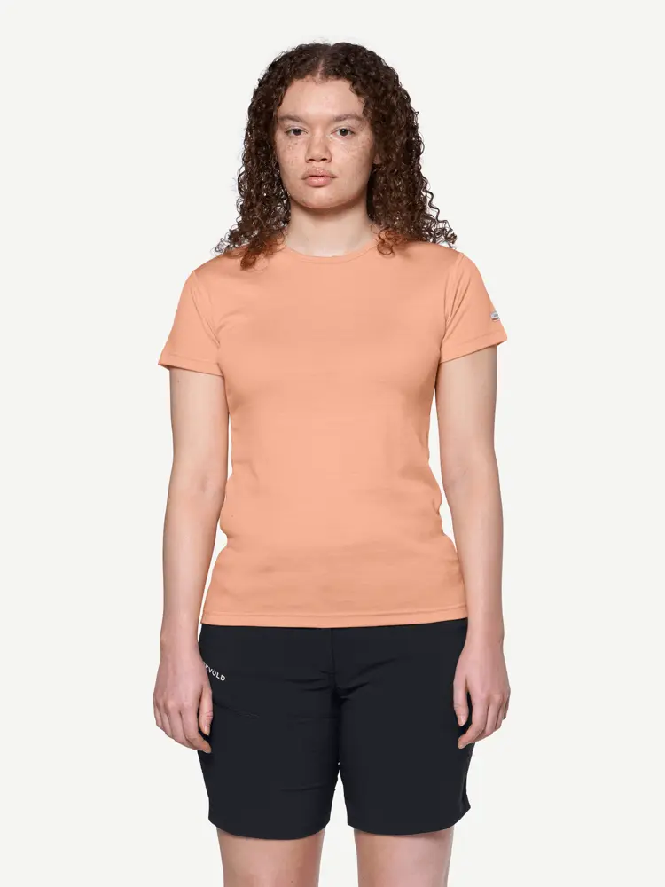 Devold Devold - Breeze Plus Merino 200 T-skjorte Dame - Large - Oransje