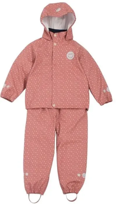 Viking Viking Jolly Print Rain Set Kids Pink