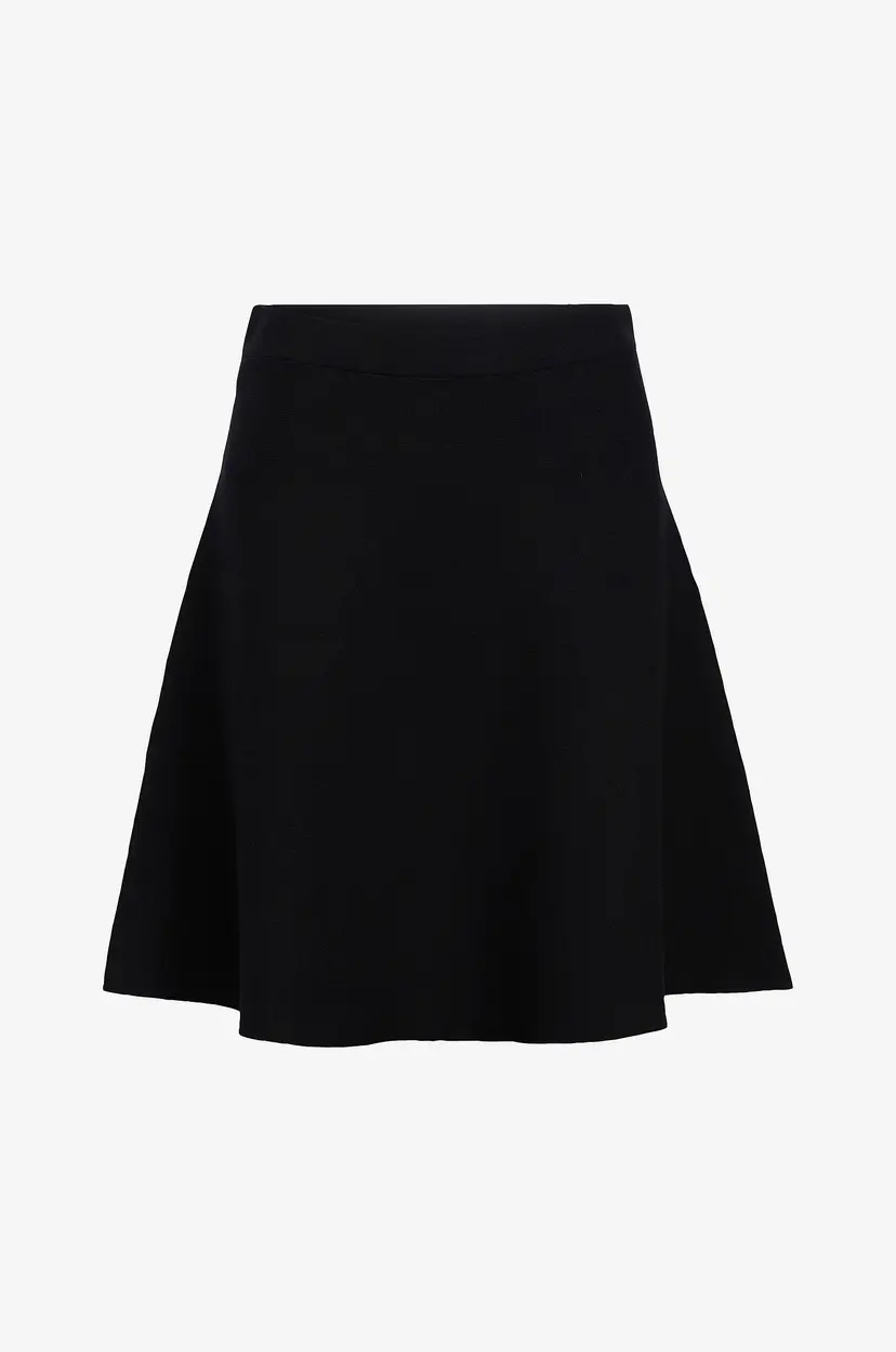 Object Collectors Item Skjørt objReynard HW Short Knit Skirt - Svart