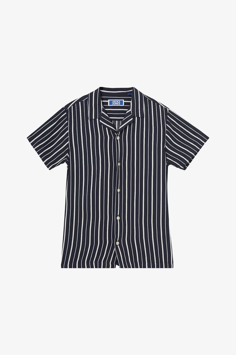 Jack & Jones Junior Skjorte jorLuke Aruba Resort Shirt SS Jnr - Blå