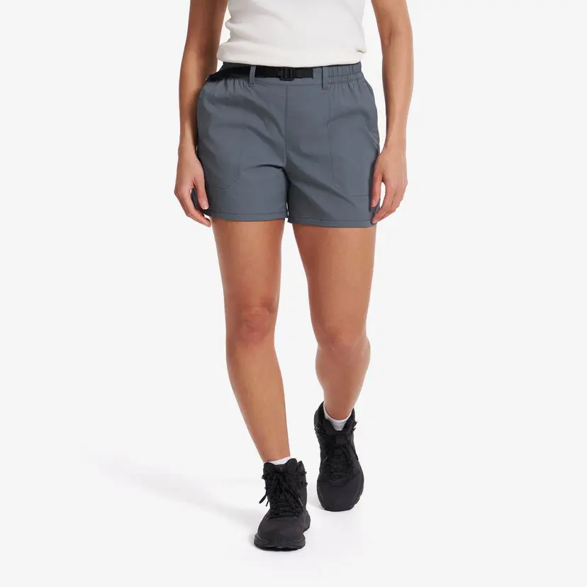 RevolutionRace Sierra Hiking Shorts Dame Turbulence Blue