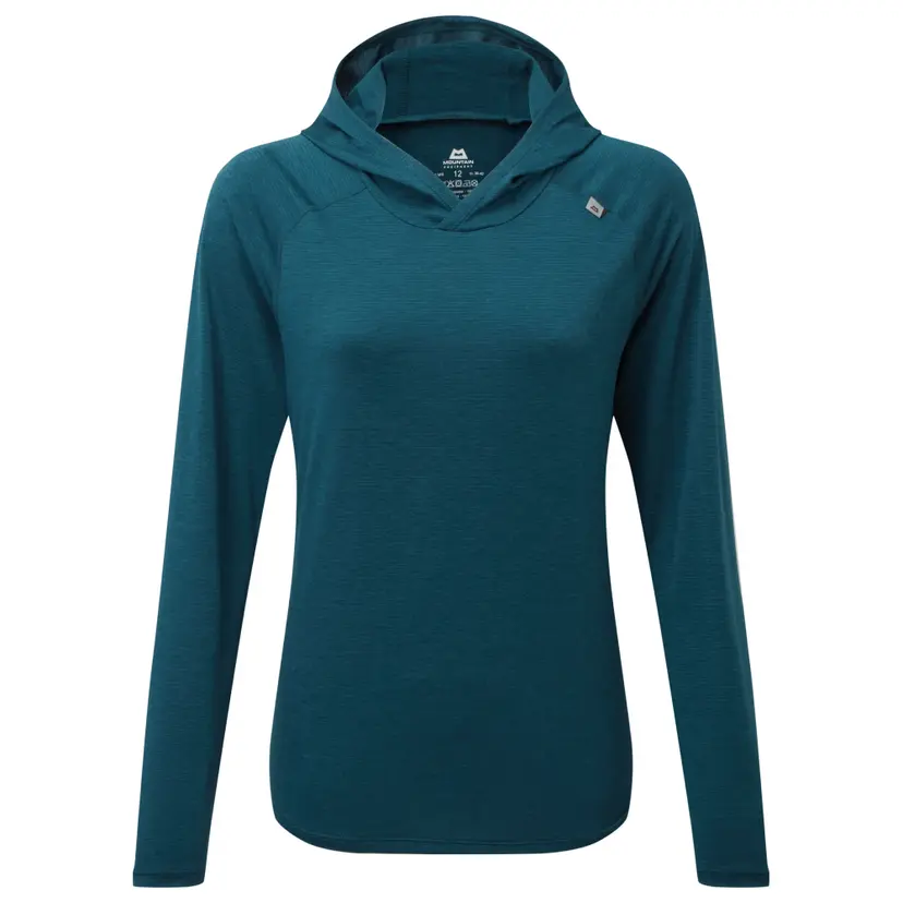 Mountain Equipment Mountain Equipment W's Glace Hooded Top Majolica Blue