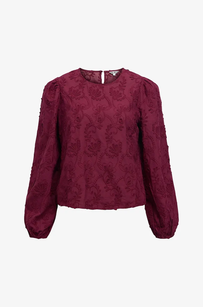 Object Collectors Item Bluse objMya Re L/S - Rød