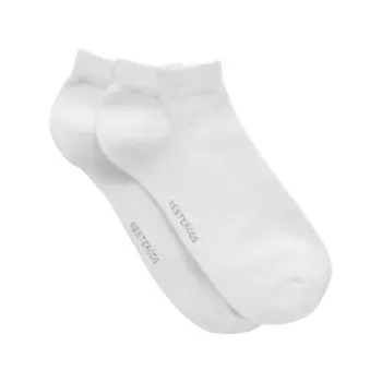 Resteröds Resteröds Strømper 5P Organic Ankle Socks Hvit Str 40/45