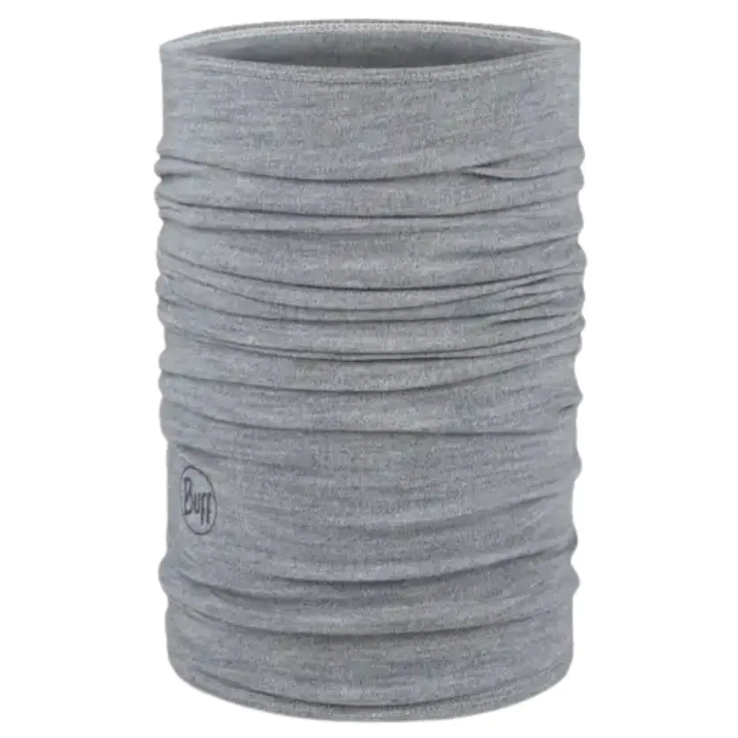 Buff Buff Neckwear Merino Midweight Melange Lightgrey