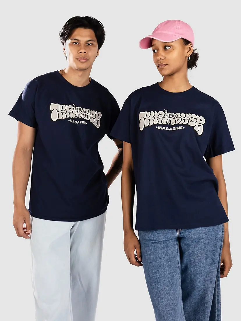 Thrasher Thrasher Bully T-skjorte blå