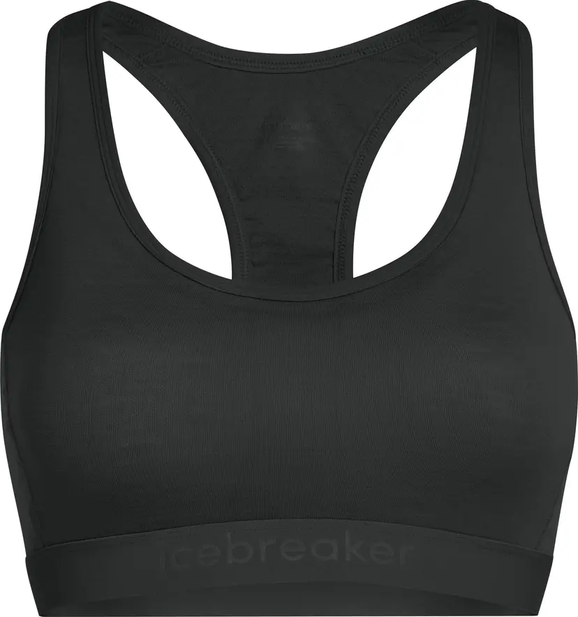 Icebreaker Icebreaker Women's Merino 125 Zoneknit Racerback Bra Black