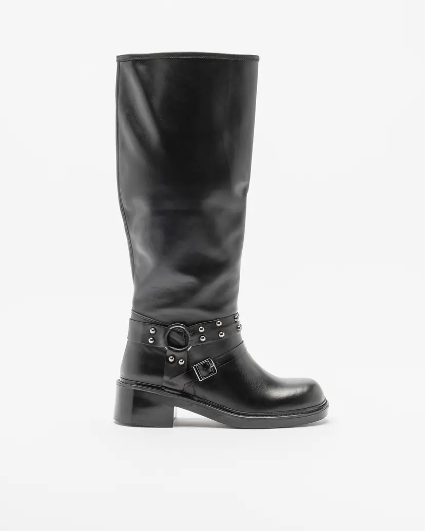 PROF PROF 100260257 Black Knee high boots