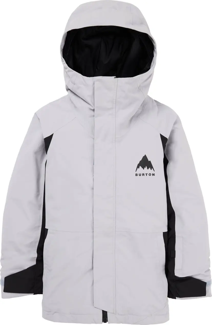 Burton Burton Kids Skimmer Jacket Silver Sconce/true Black