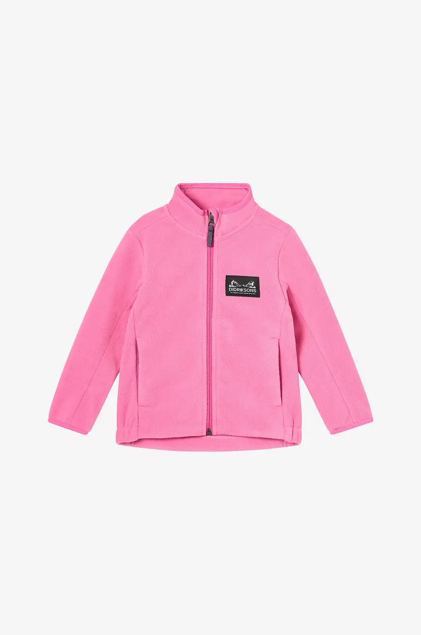 Didriksons Fleecejakke Muskot Kds Jacket - Rosa