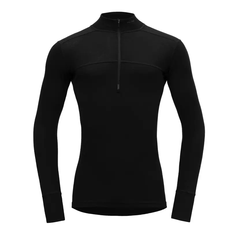 Devold Devold Men's Lauparen Merino 190 Zip Neck Black