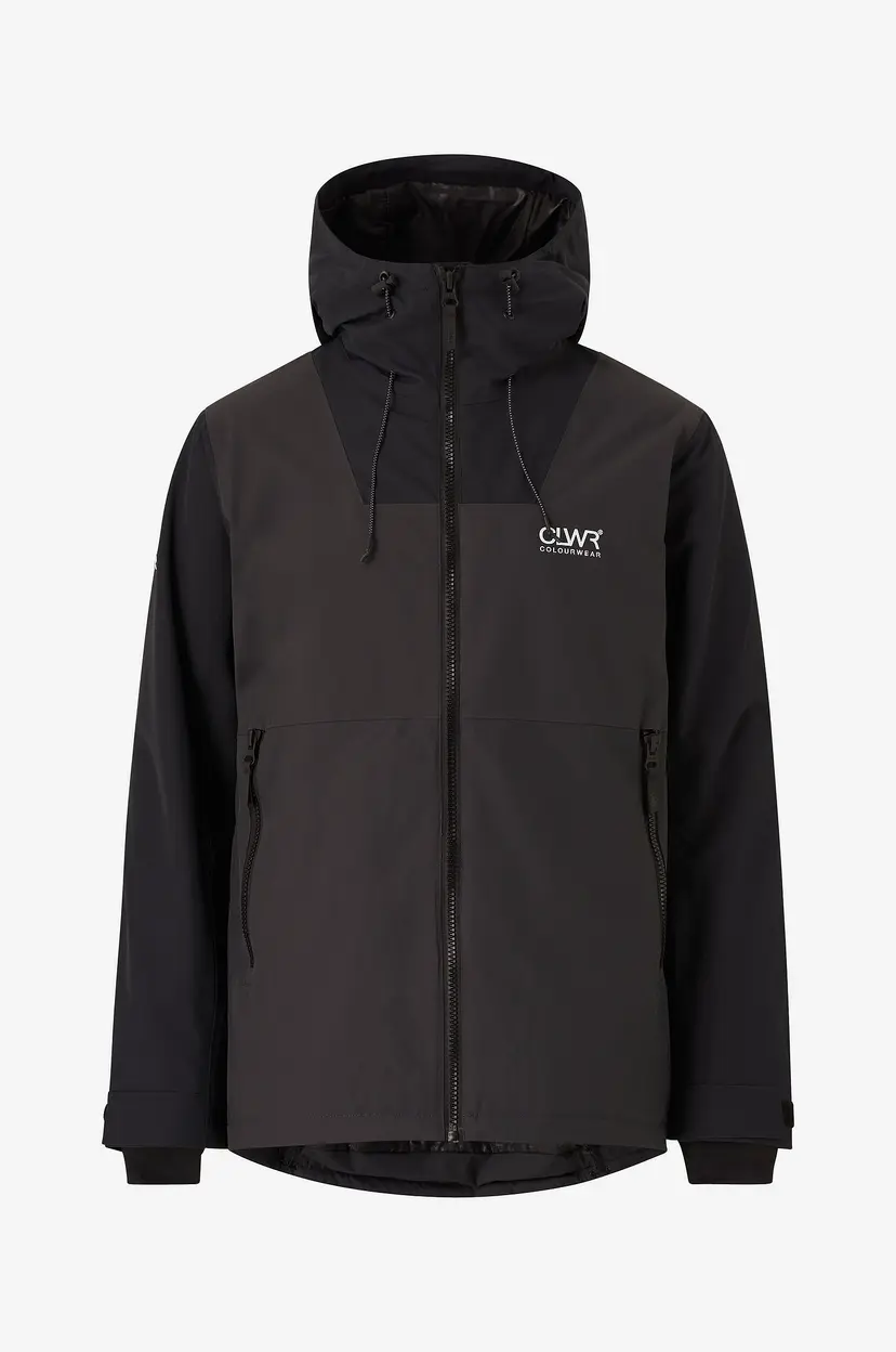 ColourWear Skijakke / snowboardjakke M Block Jacket - Svart