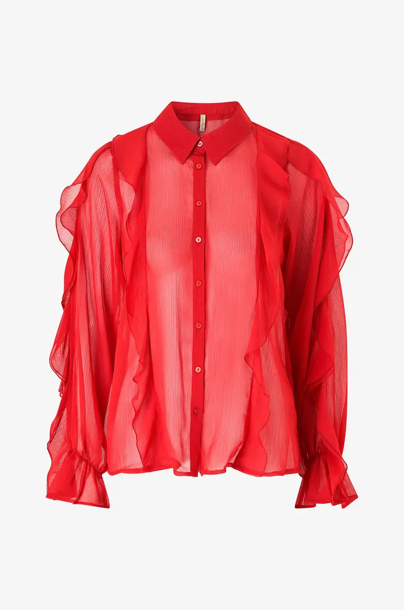 Soyaconcept Bluse scNaia 5 - Rød
