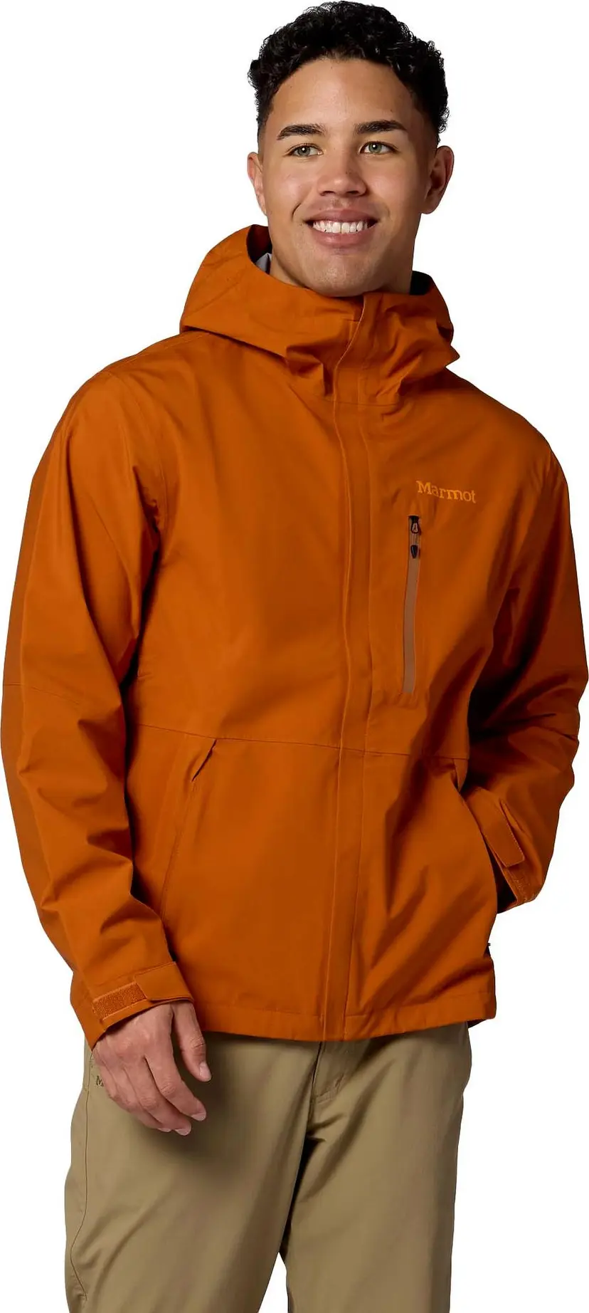 Marmot Marmot Men's Precip Evo Pro Jacket Dark Spice