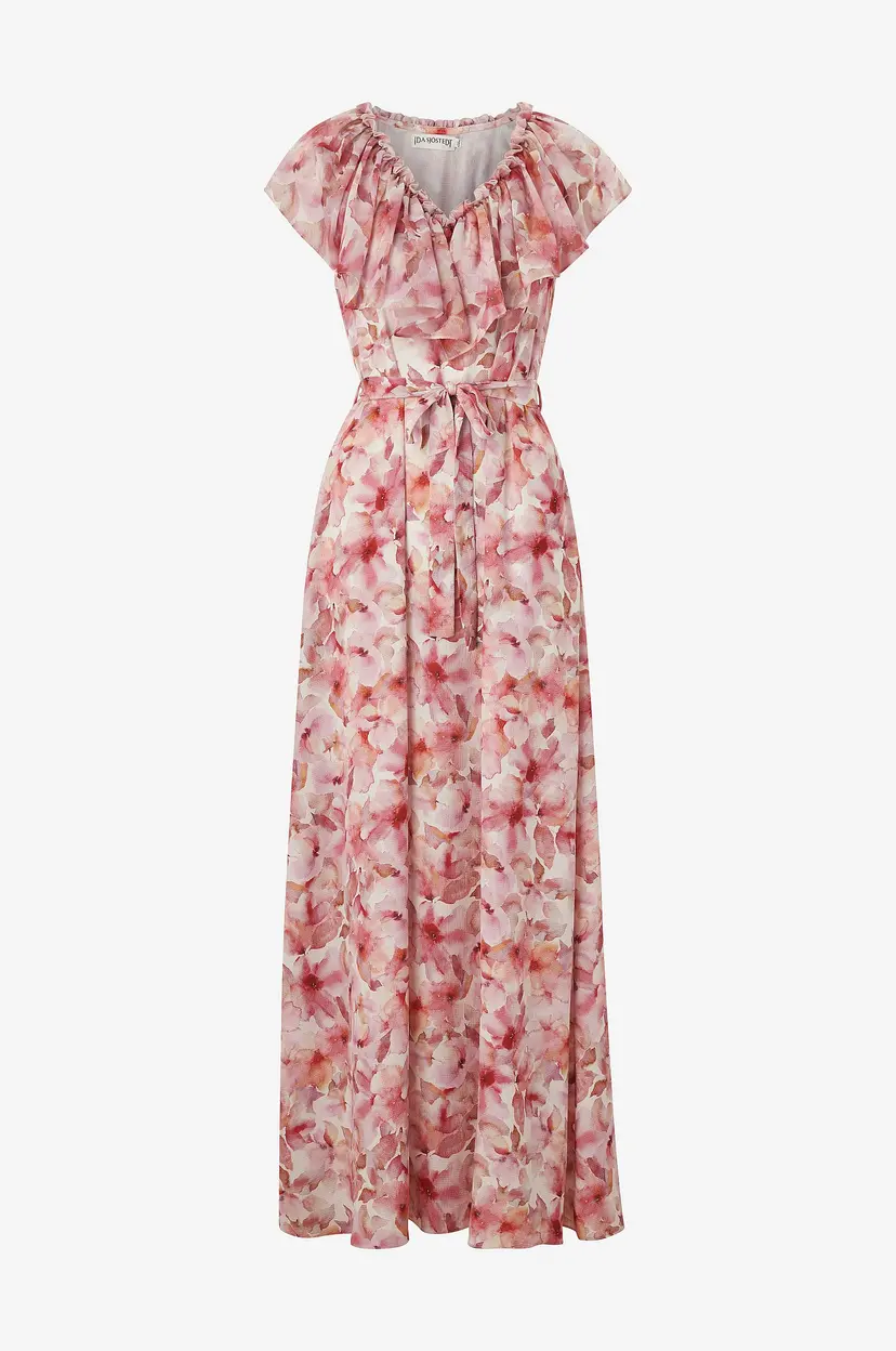 Ida Sjöstedt Maxikjole 253 11 01 Jacqueline Dress - Rosa