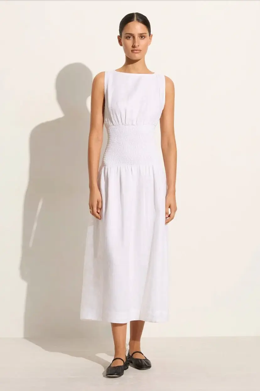 Faithfull The Brand La Canella Midi Dress