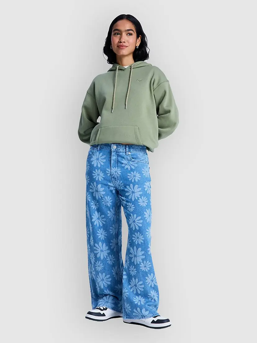 Roxy Roxy Boogie Night Mid Surf Wash Jeans blå