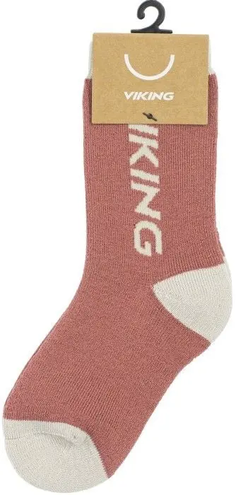 Viking Viking Play Wool Thermo Socks Kids Pink