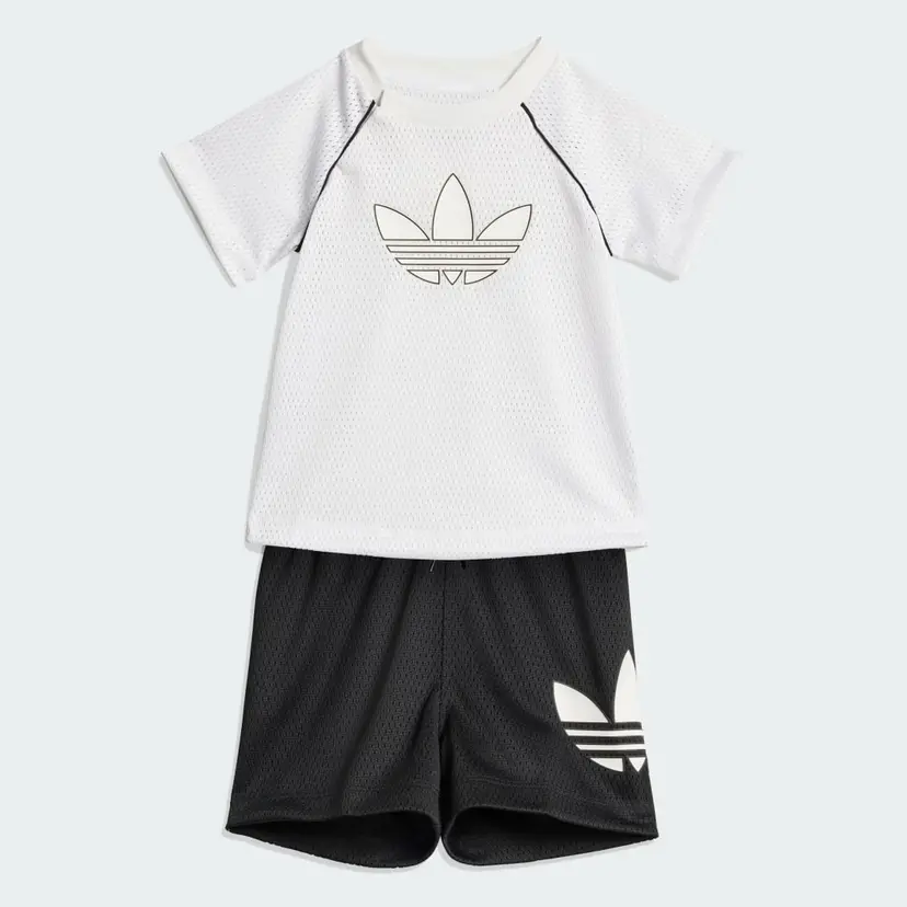 Adidas Mesh Short Tee Sett