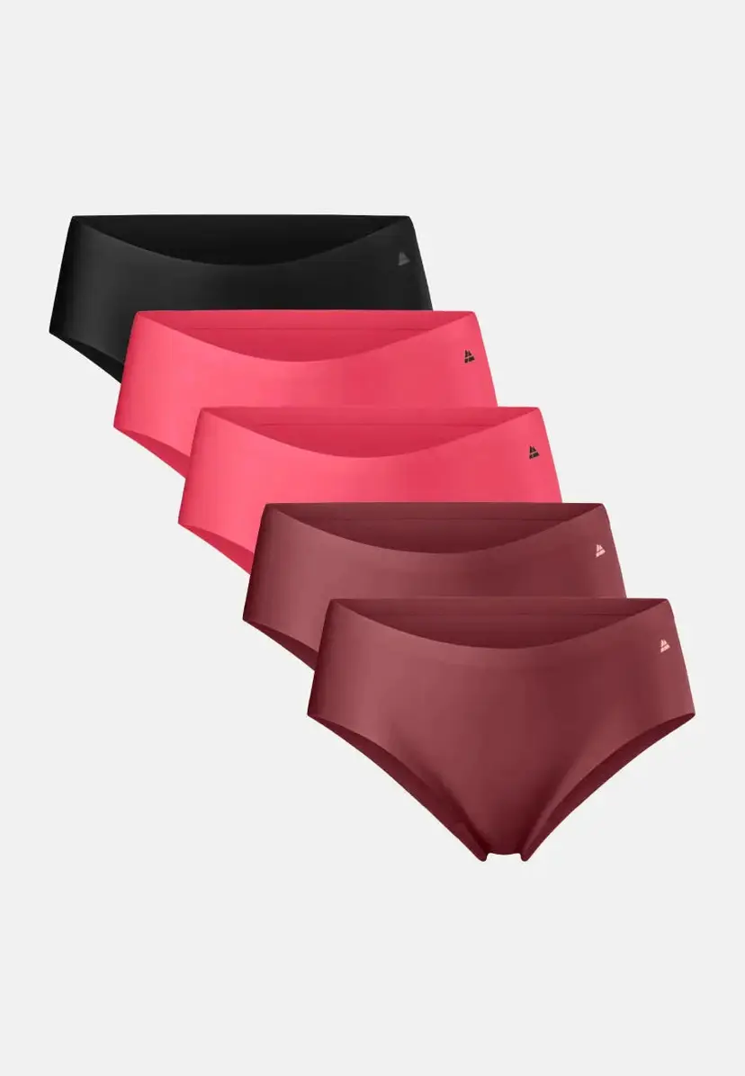 DANISH ENDURANCE USYNLIGE HIPSTERTRUSSER TIL HVERDAGEN af DANISH ENDURANCE, Sort | Pink | Ruby, S