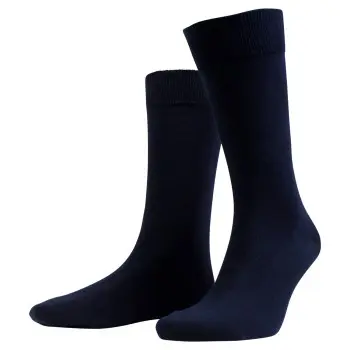 Amanda Christensen Amanda Christensen Strømper Sign Combed Cotton Ankle Sock Marine bomull Str 43/46 Herre