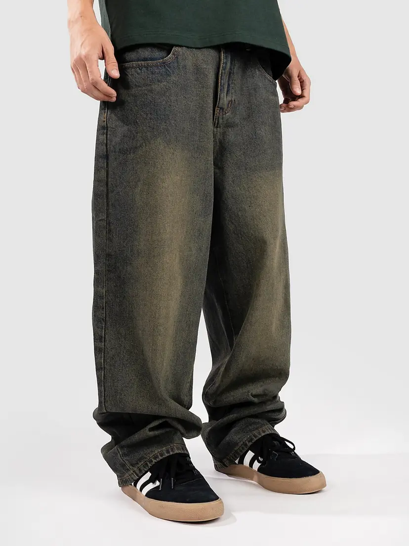 Blue Tomato Blue Tomato Vintage Denim Baggy Jeans svart