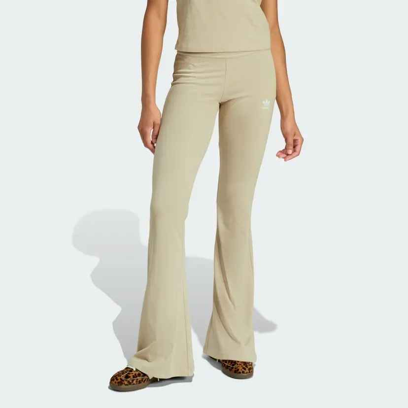Adidas Essentials Rib Flared Tights