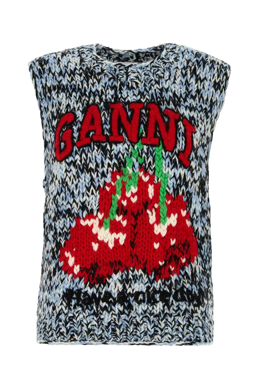 Ganni Ganni Strikkegensere – Rød