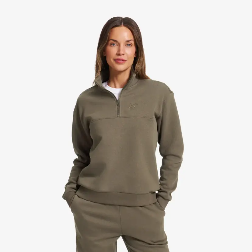 RevolutionRace RVRC Half-zip Sweater Dame Morel