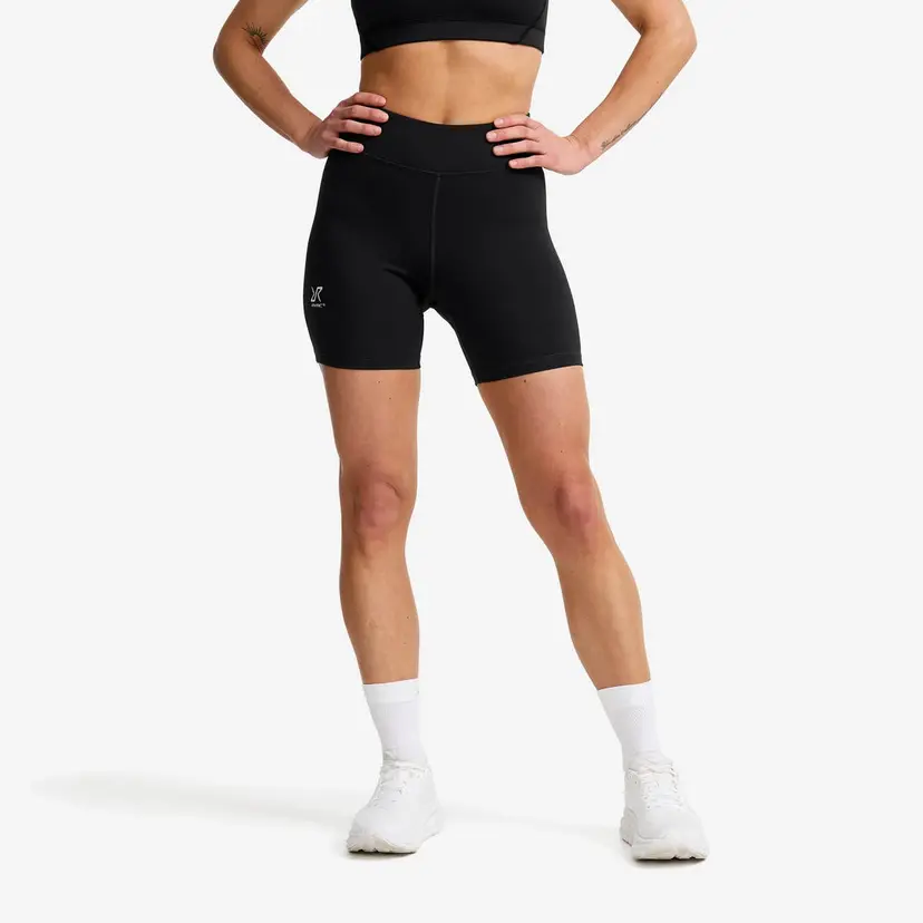 RevolutionRace Flow High-waisted Hotpants Dame Black