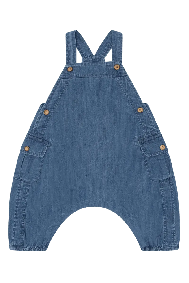 Hust and Claire Hust And Claire Maks Chambray Selebukse Blue Denim (92 / 2 år)