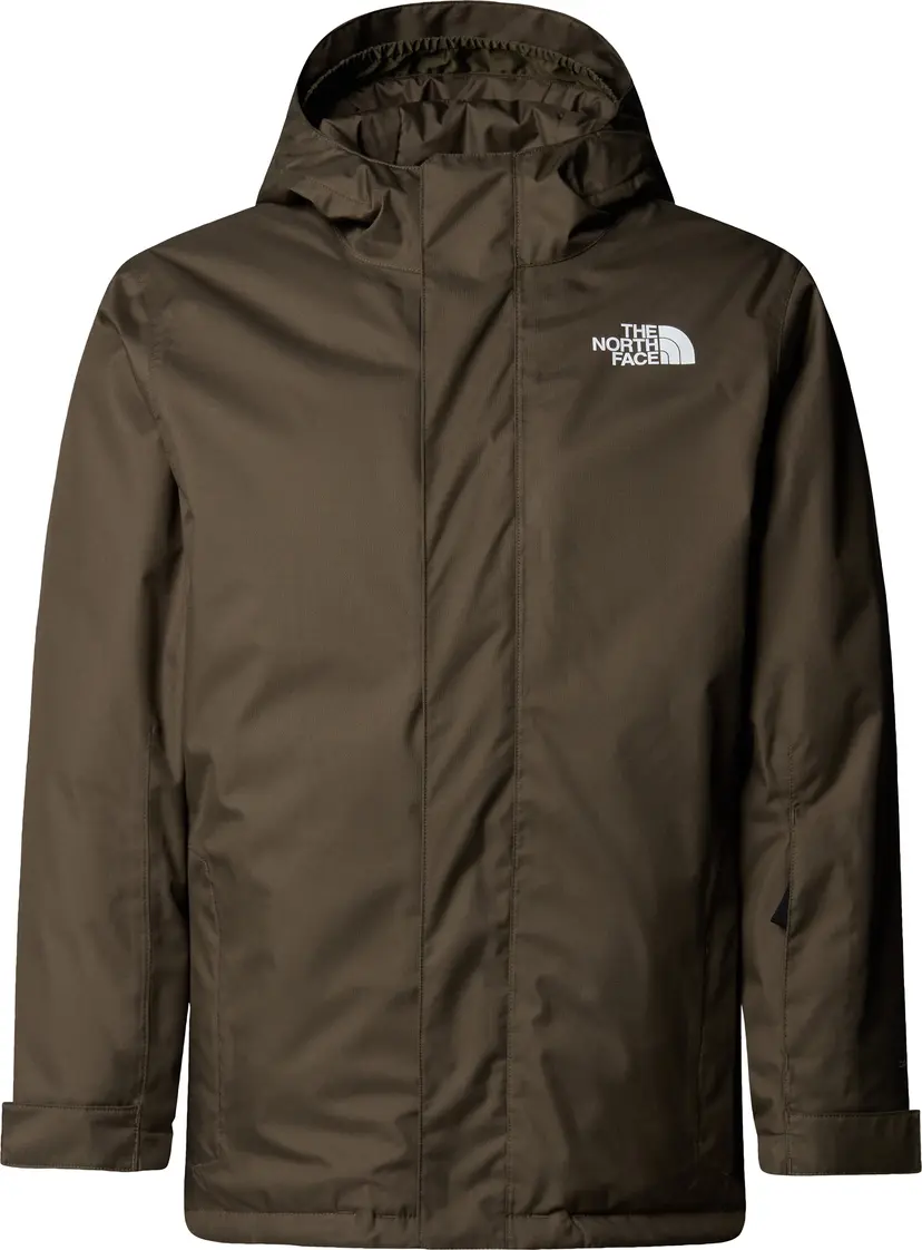 The North Face The North Face Teens' Snowquest Jacket New Taupe Green