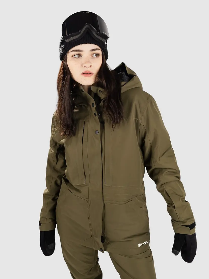 Coal Coal Warbonnet Insulated Jakke grønn