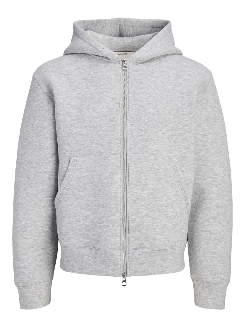 Jack & Jones Jack & Jones - Hettejakke Zip Legacy Light Grey Melange