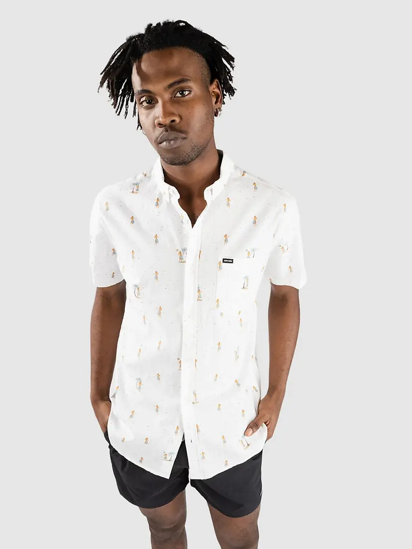 Rip Curl Rip Curl Hula Breach Skjorte hvit