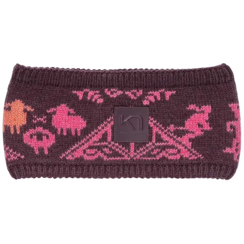 Kari Traa Kari Traa Women's Saga Knit Headband Cocoa Powder