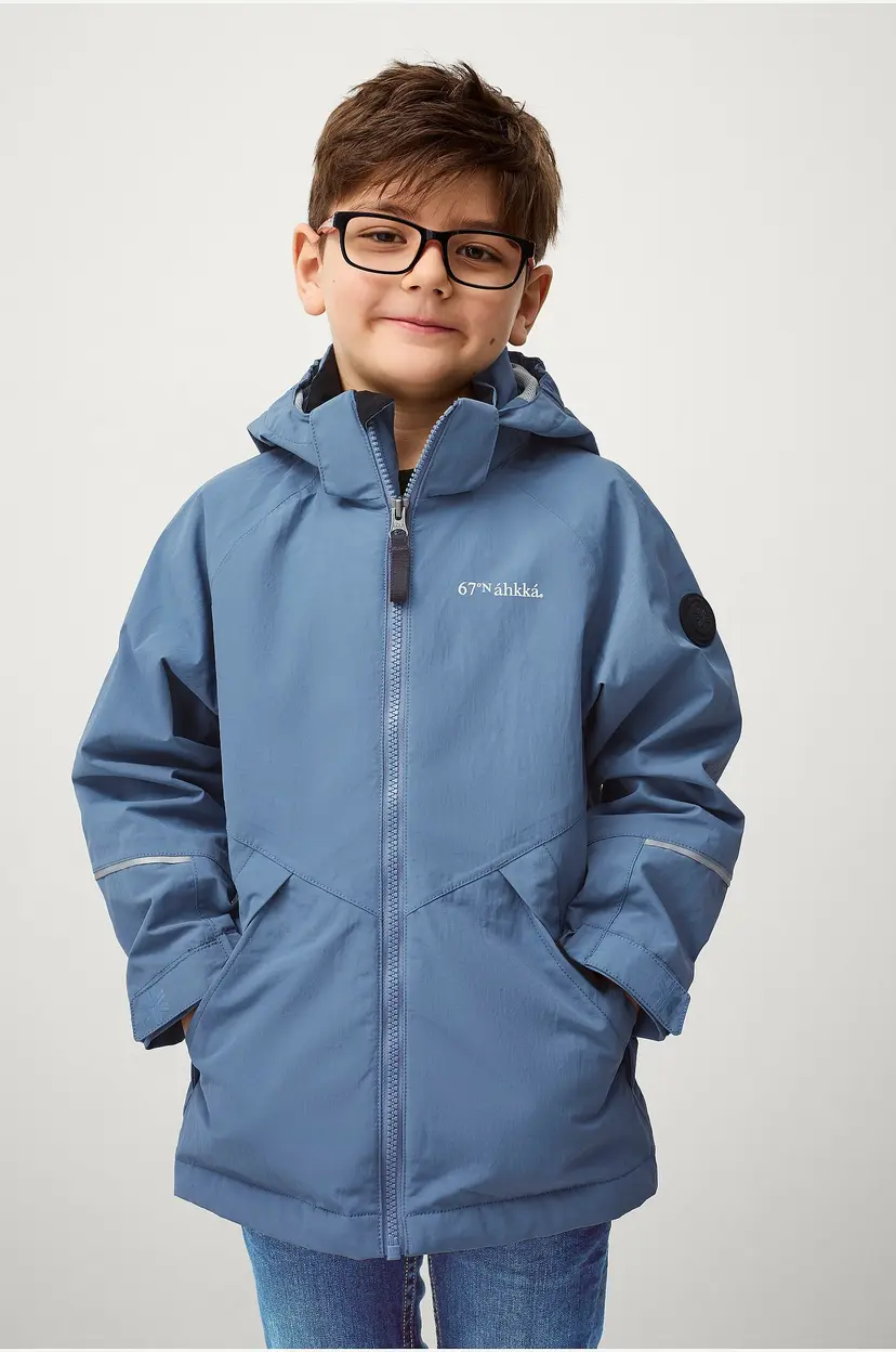 Áhkká Skjell jakke Shell Jacket Mr - Blå