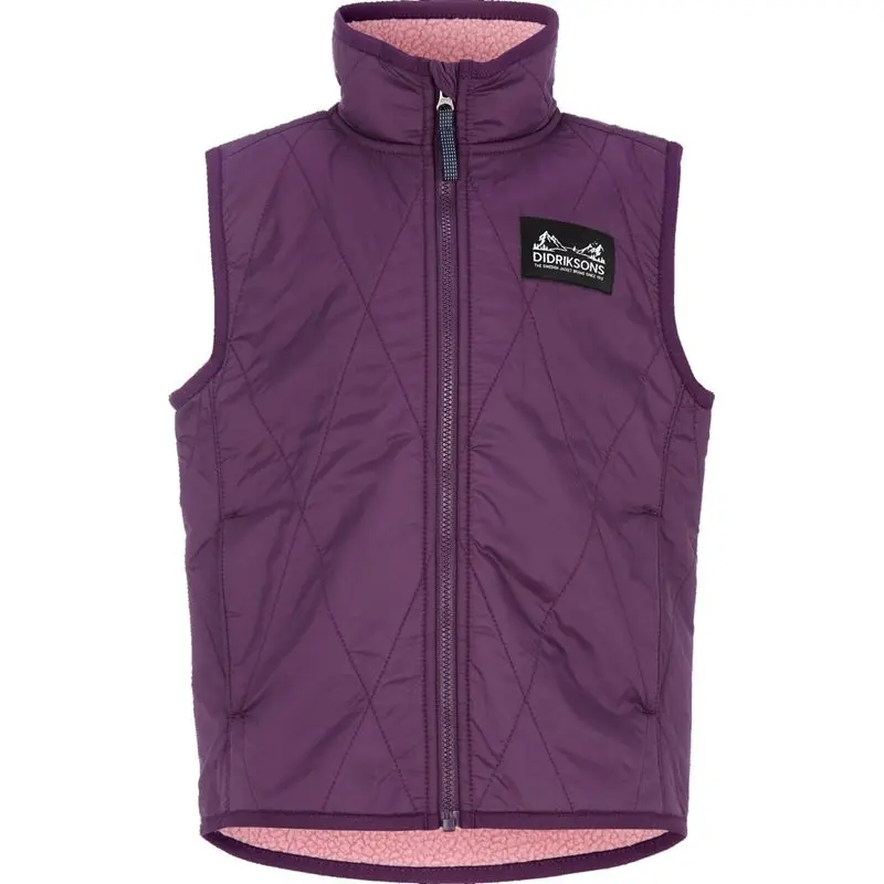 Didriksons Didriksons Rime Kids' Vest Northen Purple